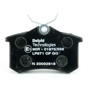 Delphi LP571 Brake Pad Set, disc brake LP571: Buy near me in Poland at 2407.PL - Good price!