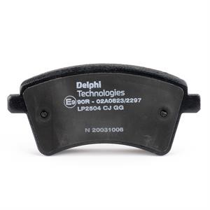 Delphi LP2504 Brake Pad Set, disc brake LP2504: Buy near me in Poland at 2407.PL - Good price!