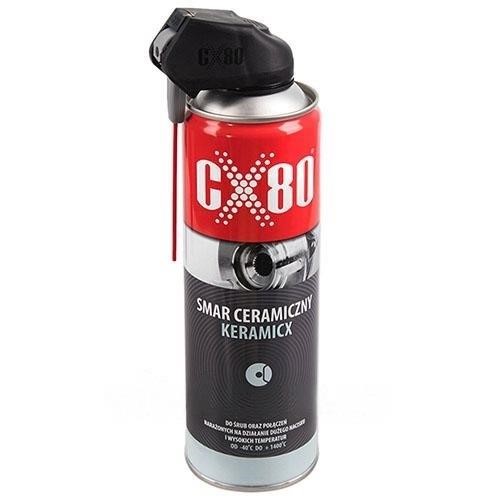 CX80 214 Lubricant ceramic Keramicx 500 ml "Duo", spray with double applicator 214: Buy near me in Poland at 2407.PL - Good price!