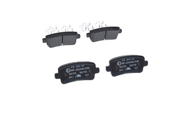 Brake Pad Set, disc brake Ate 13.0460-2758.2