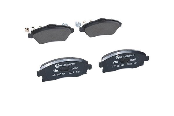ATE CERAMIC disc brake pads, set Ate 13.0470-2857.2