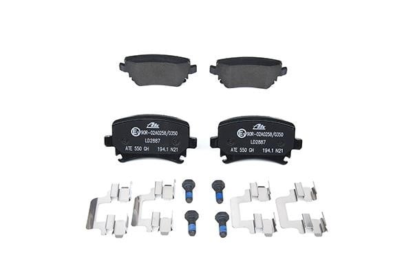 Ate 13.0470-2887.2 ATE CERAMIC disc brake pads, set 13047028872: Buy near me at 2407.PL in Poland at an Affordable price!