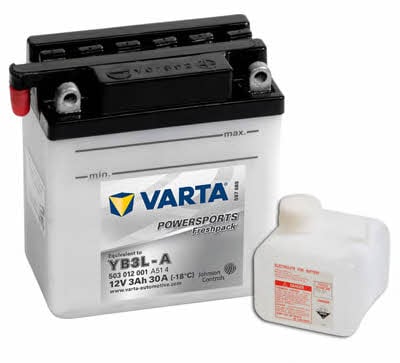 Varta 503012001A514 Battery Varta Powersports Freshpack 12V 3AH 30A(EN) R+ 503012001A514: Buy near me in Poland at 2407.PL - Good price!