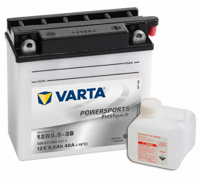 Varta 506011004A514 Battery Varta Powersports Freshpack 12V 5,5AH 55A(EN) R+ 506011004A514: Buy near me in Poland at 2407.PL - Good price!