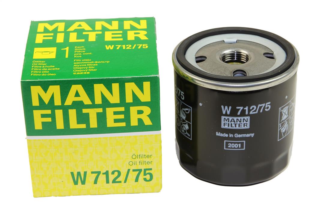 Масляный фильтр Mann-Filter W 712&#x2F;75