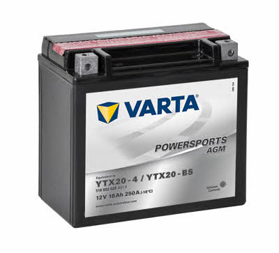 Varta 518902026A514 Акумулятор Varta Powersports AGM 12В 18Ач 250А(EN) L+ 518902026A514: Купити у Польщі - Добра ціна на 2407.PL!