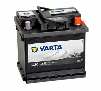 Varta 555064042A742 Аккумулятор Varta Promotive Black 12В 55Ач 420А(EN) R+ 555064042A742: Отличная цена - Купить в Польше на 2407.PL!