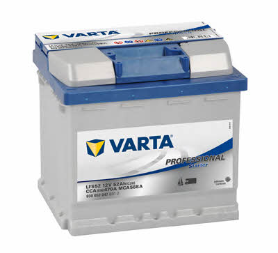 Varta 930052047B912 Battery Varta 12V 52AH 470A(EN) R+ 930052047B912: Buy near me in Poland at 2407.PL - Good price!