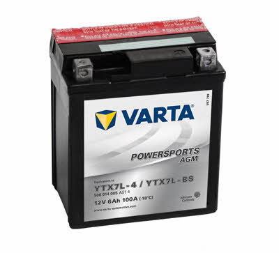 Varta 506014005A514 Battery Varta 12V 6AH 100A(EN) R+ 506014005A514: Buy near me in Poland at 2407.PL - Good price!