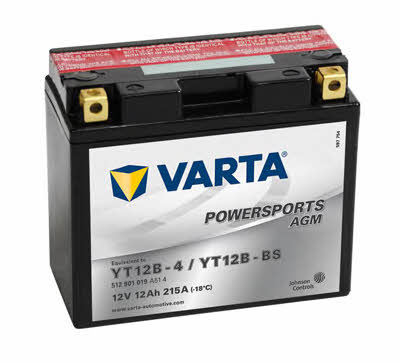 Varta 512901019A514 Battery Varta Powersports AGM 12V 12AH 215A(EN) L+ 512901019A514: Buy near me in Poland at 2407.PL - Good price!