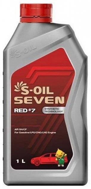 S-Oil SREDSP5201 Моторное масло S-Oil Seven Red #7 5W-20, 1л SREDSP5201: Отличная цена - Купить в Польше на 2407.PL!
