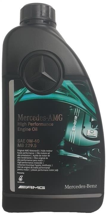 Mercedes A000989530411FCCE Моторное масло Mercedes High Performance 0W-40, 1л A000989530411FCCE: Отличная цена - Купить в Польше на 2407.PL!
