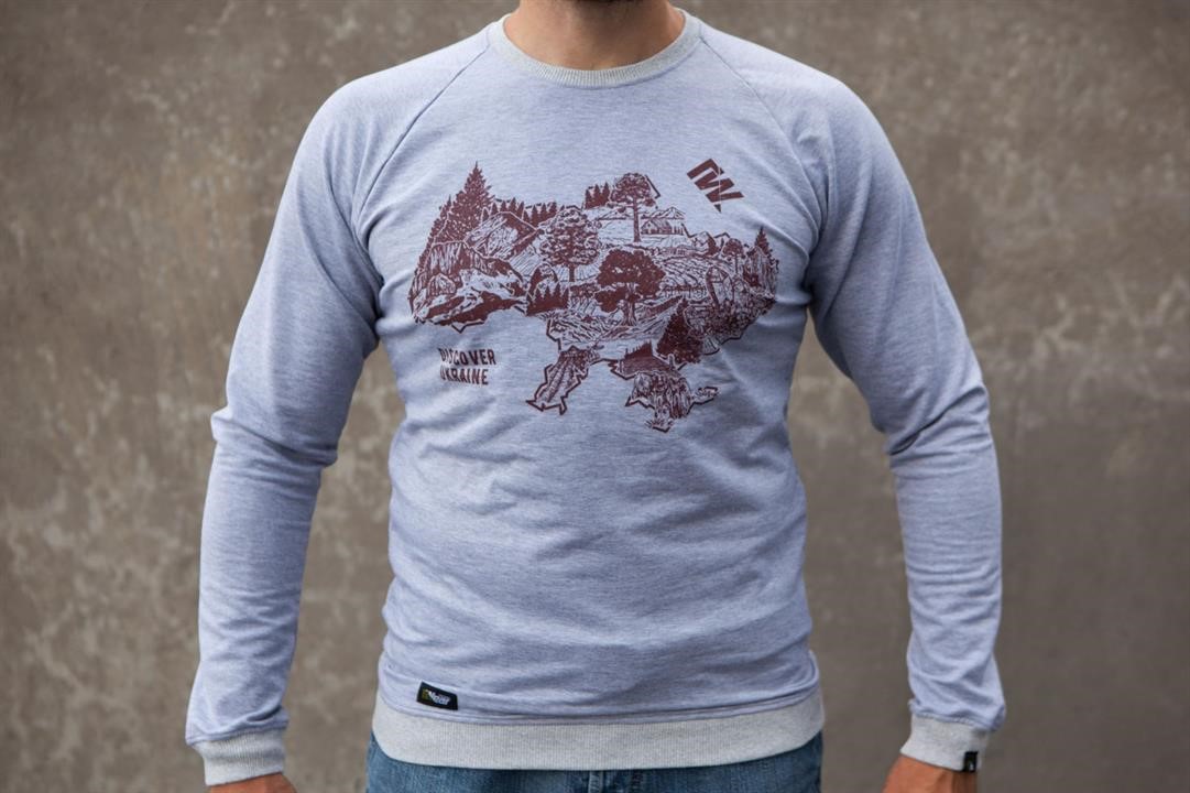 G-wear 14923-M Sweatshirt G-wear Map Grau Größe M 14923M: Kaufen Sie zu einem guten Preis in Polen bei 2407.PL!