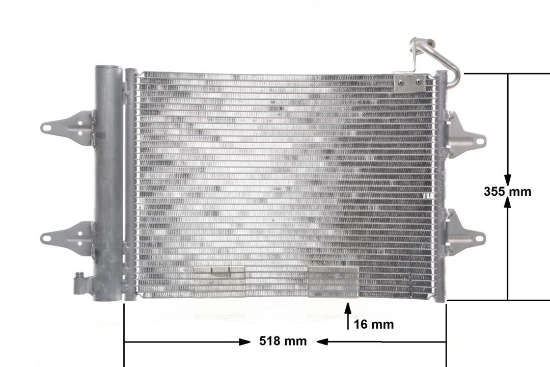Mahle/Behr AC 359 000S Радиатор кондиционера (Конденсатор) AC359000S: Отличная цена - Купить в Польше на 2407.PL!