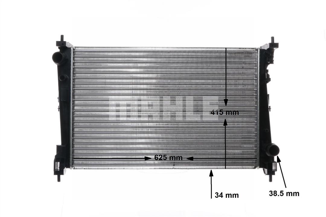 Mahle/Behr CR 1112 000S Радиатор охлаждения двигателя CR1112000S: Отличная цена - Купить в Польше на 2407.PL!