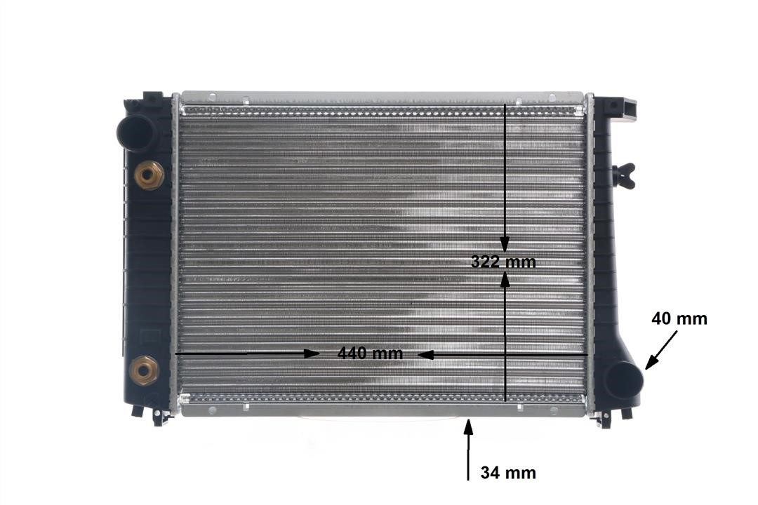 Mahle/Behr CR 117 000S Radiator, engine cooling CR117000S: Buy near me in Poland at 2407.PL - Good price!