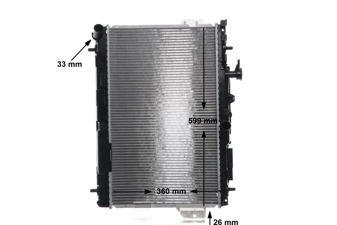 Mahle/Behr CR 1293 001S Radiator, engine cooling CR1293001S: Buy near me in Poland at 2407.PL - Good price!