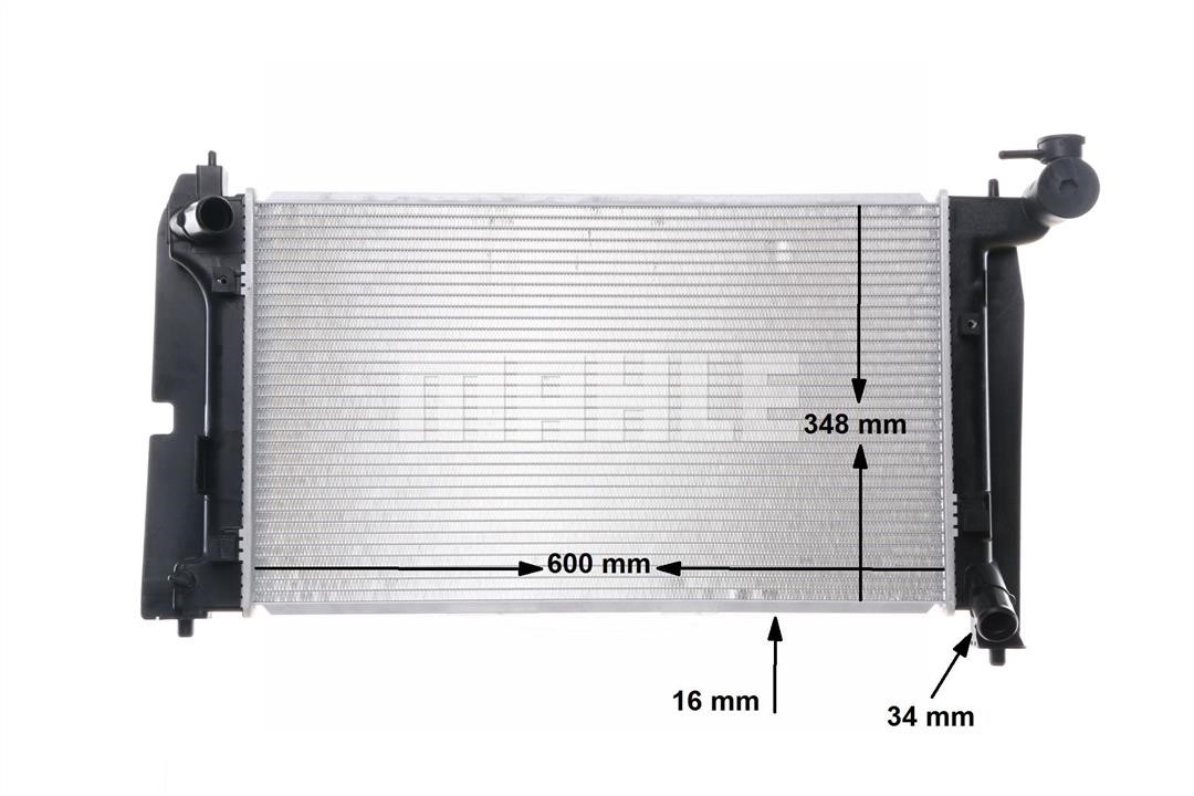 Mahle/Behr CR 1526 000S Радиатор охлаждения двигателя CR1526000S: Отличная цена - Купить в Польше на 2407.PL!