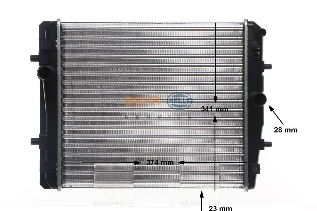 Mahle/Behr CR 2035 000S Radiator, engine cooling CR2035000S: Buy near me in Poland at 2407.PL - Good price!