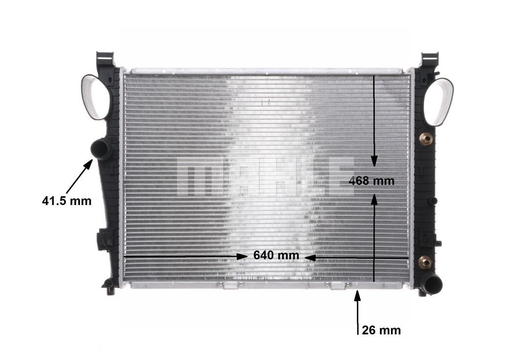 Mahle/Behr CR 304 000S Radiator, engine cooling CR304000S: Buy near me in Poland at 2407.PL - Good price!