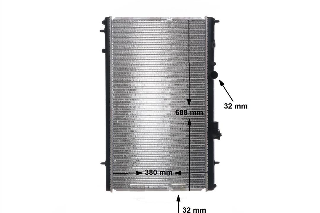 Mahle/Behr CR 800 000S Radiator, engine cooling CR800000S: Buy near me at 2407.PL in Poland at an Affordable price!