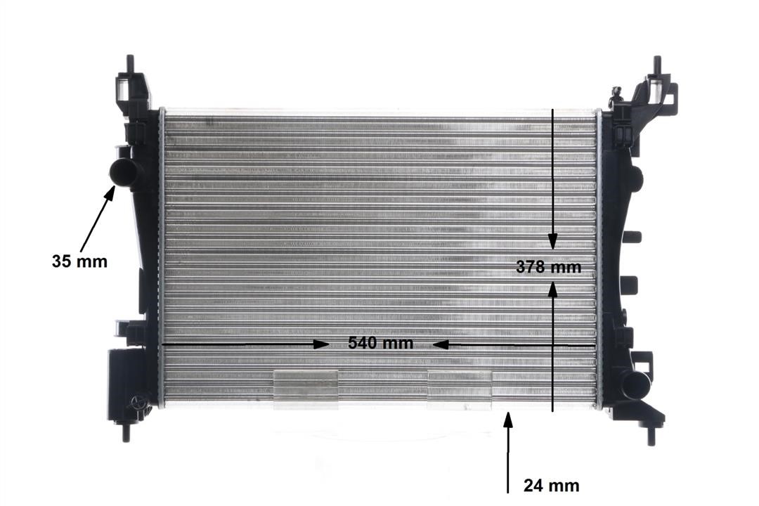 Mahle/Behr CR 1121 000S Radiator, engine cooling CR1121000S: Buy near me in Poland at 2407.PL - Good price!