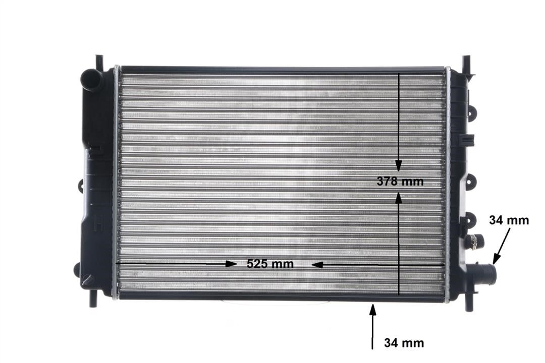 Mahle/Behr CR 1142 000S Radiator, engine cooling CR1142000S: Buy near me in Poland at 2407.PL - Good price!