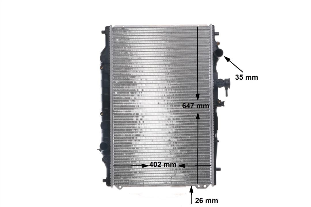 Mahle/Behr CR 160 000S Radiator, engine cooling CR160000S: Buy near me in Poland at 2407.PL - Good price!