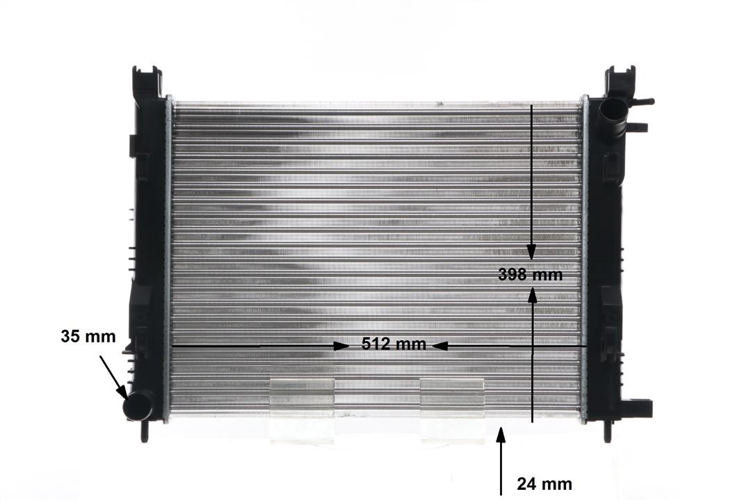 Mahle/Behr CR 2166 001S Radiator, engine cooling CR2166001S: Buy near me at 2407.PL in Poland at an Affordable price!