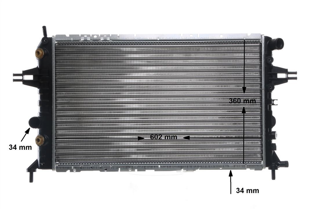 Mahle/Behr CR 229 001S Radiator, engine cooling CR229001S: Buy near me in Poland at 2407.PL - Good price!