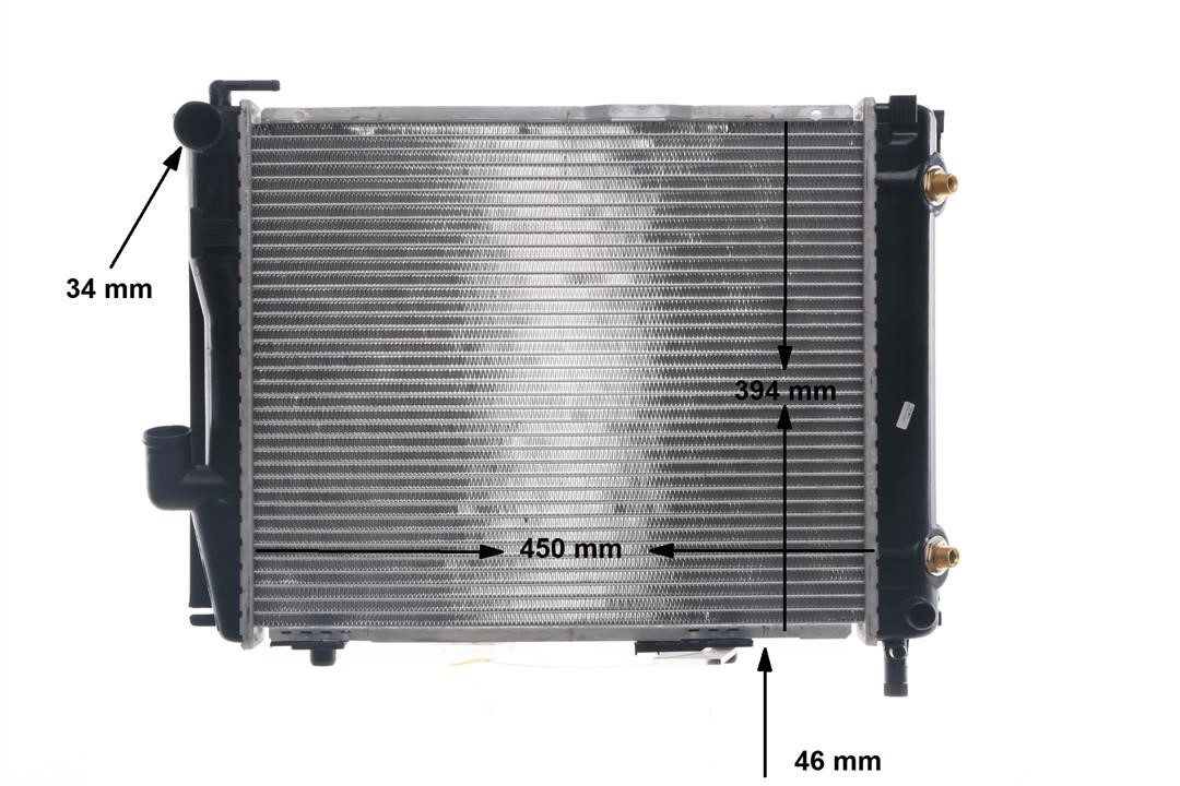 Mahle/Behr CR 257 000S Radiator, engine cooling CR257000S: Buy near me in Poland at 2407.PL - Good price!
