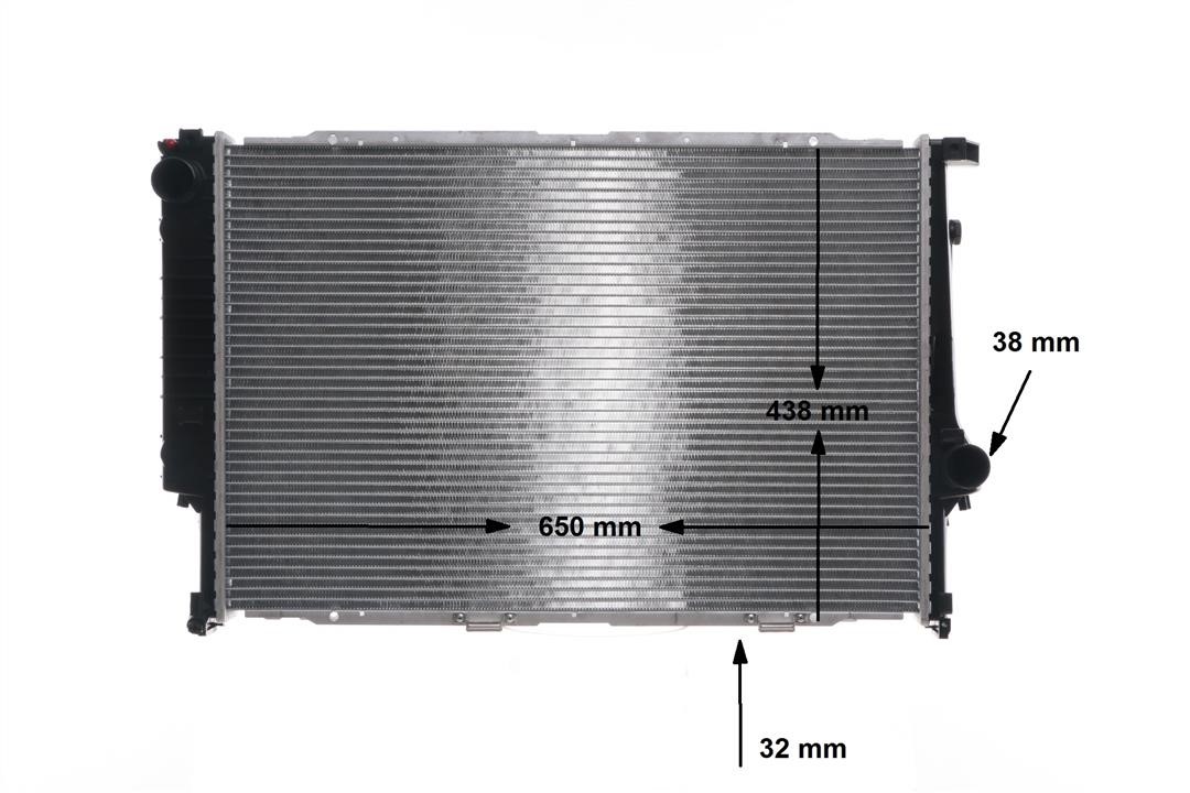 Mahle/Behr CR 287 000S Radiator, engine cooling CR287000S: Buy near me in Poland at 2407.PL - Good price!