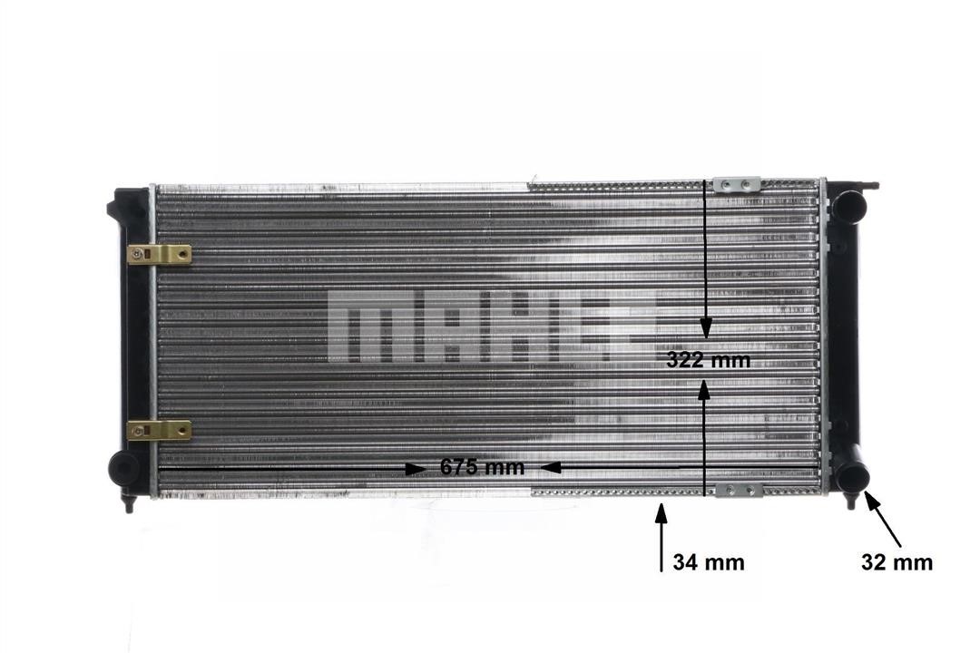 Mahle/Behr CR 341 000S Радіатор охолодження двигуна CR341000S: Приваблива ціна - Купити у Польщі на 2407.PL!