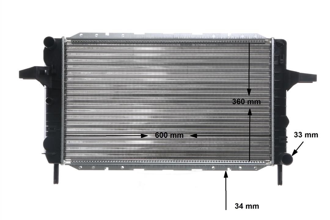 Mahle/Behr CR 376 000S Radiator, engine cooling CR376000S: Buy near me in Poland at 2407.PL - Good price!