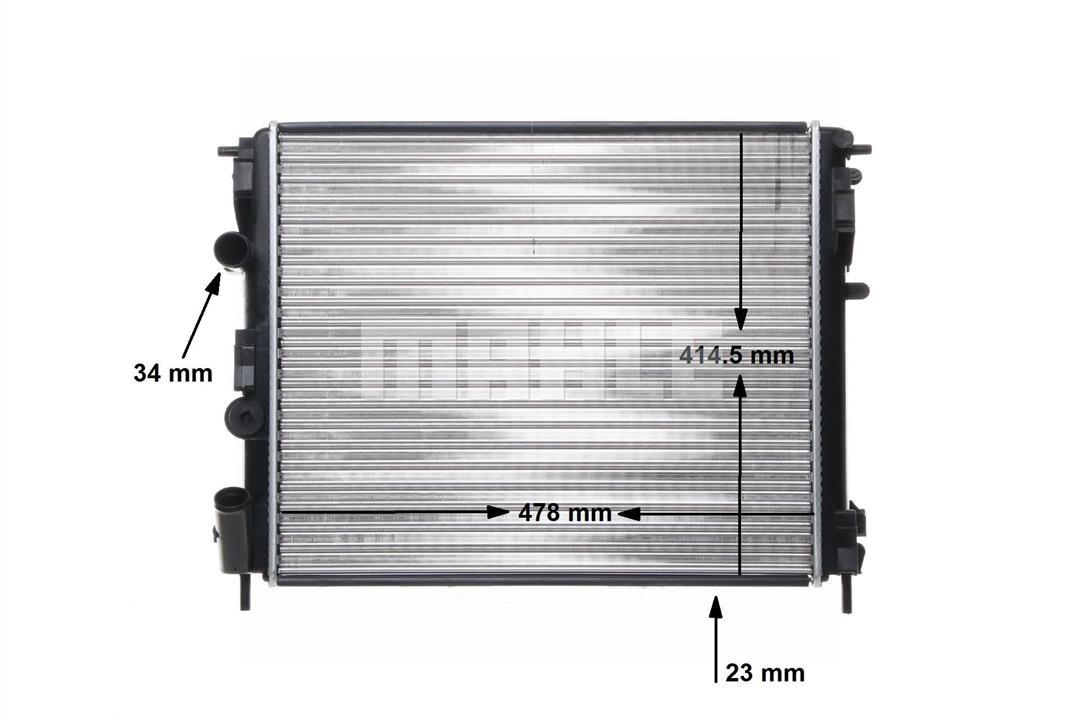 Mahle/Behr CR 35 000S Radiator, engine cooling CR35000S: Buy near me in Poland at 2407.PL - Good price!