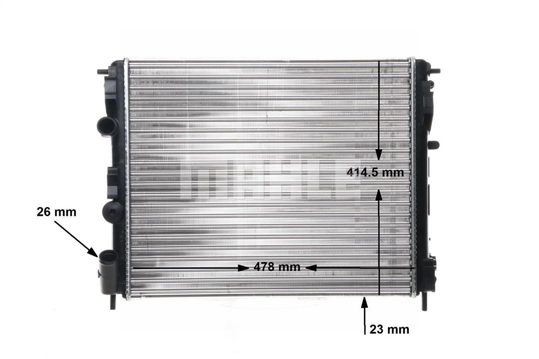 Mahle/Behr CR 36 000S Radiator, engine cooling CR36000S: Buy near me in Poland at 2407.PL - Good price!
