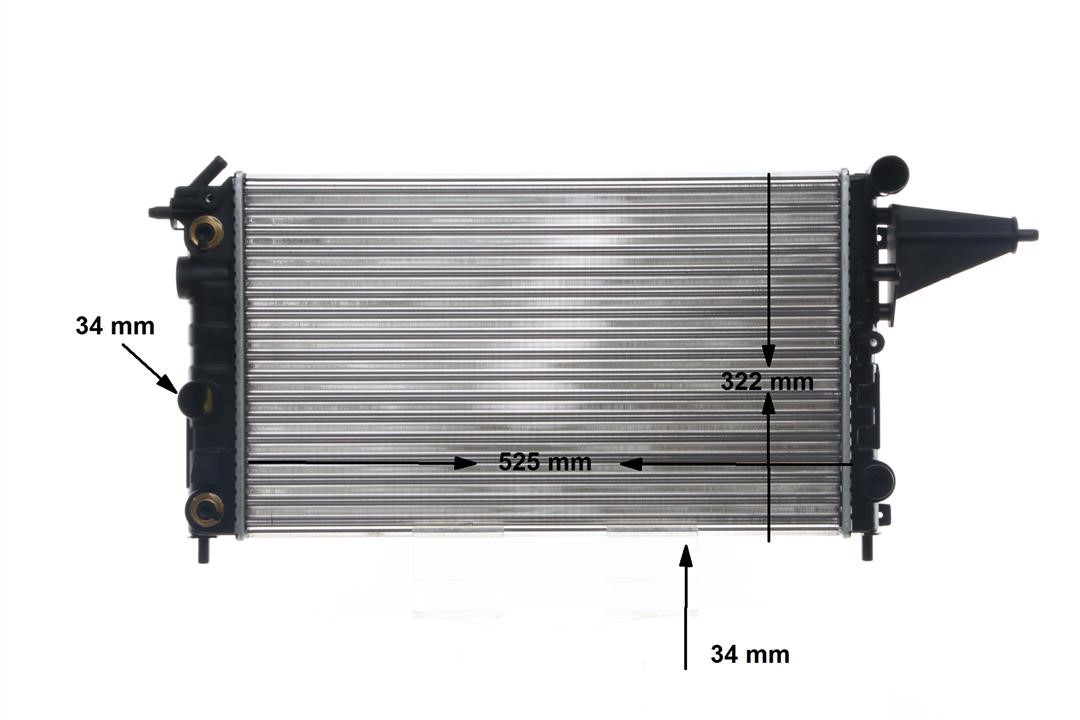 Mahle/Behr CR 432 000S Radiator, engine cooling CR432000S: Buy near me in Poland at 2407.PL - Good price!