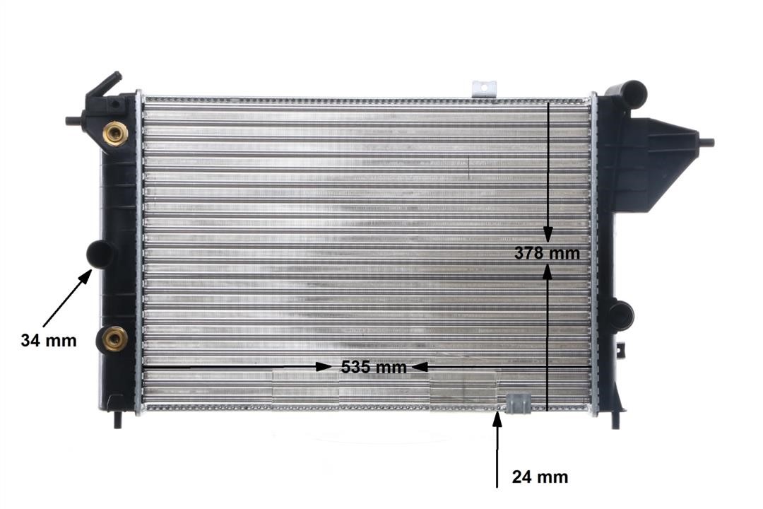 Mahle/Behr CR 439 000S Radiator, engine cooling CR439000S: Buy near me in Poland at 2407.PL - Good price!