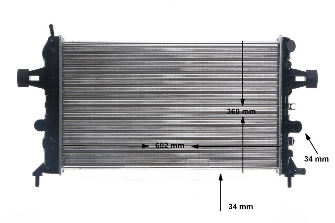 Mahle/Behr CR 574 000S Radiator, engine cooling CR574000S: Buy near me in Poland at 2407.PL - Good price!