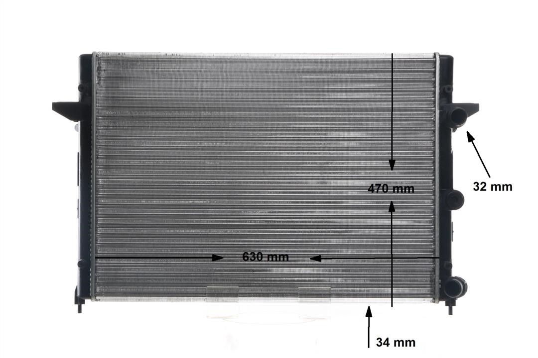 Mahle/Behr CR 640 000S Radiator, engine cooling CR640000S: Buy near me in Poland at 2407.PL - Good price!