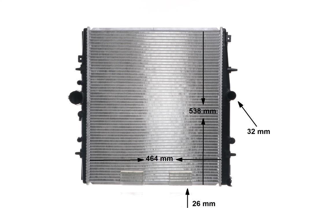 Mahle/Behr CR 851 000S Radiator, engine cooling CR851000S: Buy near me in Poland at 2407.PL - Good price!