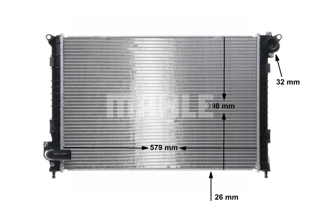 Mahle/Behr CR 983 000S Radiator, engine cooling CR983000S: Buy near me in Poland at 2407.PL - Good price!