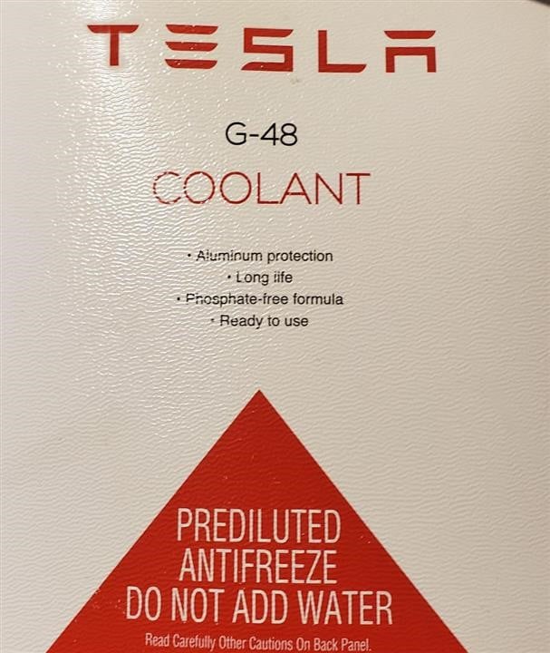Tesla Motors 1061466-00-A Antifreeze COOLANT G-48 (DRUM), 20l 106146600A: Buy near me in Poland at 2407.PL - Good price!