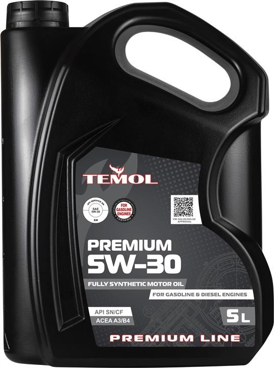 TEMOL T-P5W30-5L Моторна олива TEMOL Premium 5W-30, 5л TP5W305L: Приваблива ціна - Купити у Польщі на 2407.PL!
