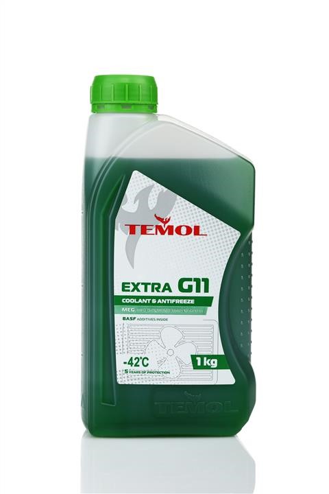TEMOL T-EG11G-1L Antifreeze TEMOL EXTRA G11 green, ready for use -39, 1l TEG11G1L: Buy near me in Poland at 2407.PL - Good price!