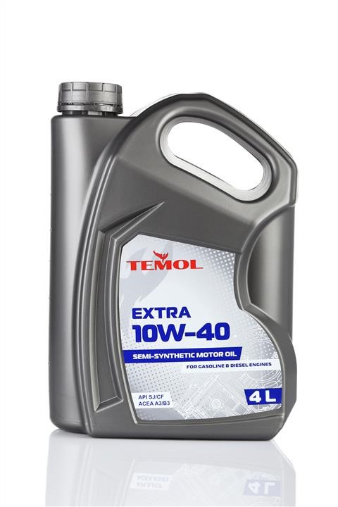 TEMOL T-E10W40-4L Моторное масло TEMOL Extra 10W-40, 4л TE10W404L: Отличная цена - Купить в Польше на 2407.PL!