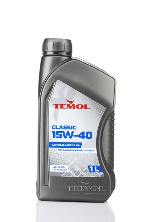TEMOL T-C15W40-1L Моторное масло TEMOL Classic 15W-40, 1л TC15W401L: Купить в Польше - Отличная цена на 2407.PL!