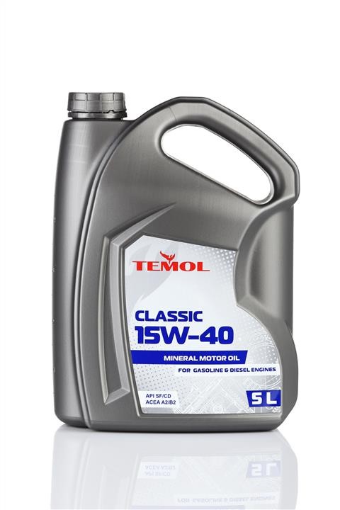 TEMOL T-C15W40-5L Engine oil TEMOL Classic 15W-40, 5L TC15W405L: Buy near me in Poland at 2407.PL - Good price!