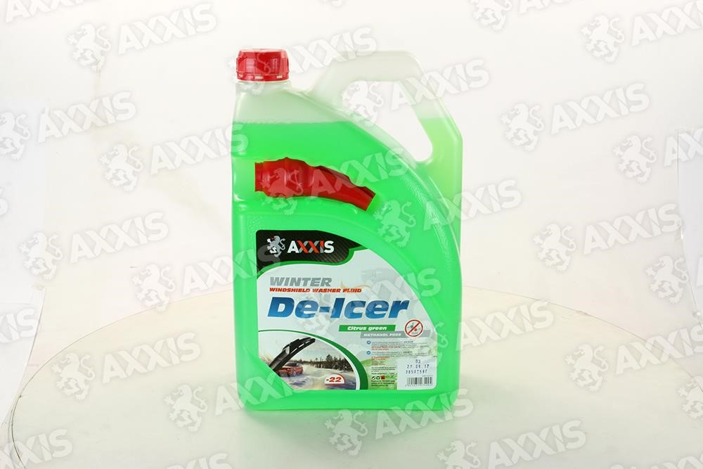 AXXIS 48021031074 Winter windshield washer fluid, -22°C, Citrus green, 4l 48021031074: Buy near me in Poland at 2407.PL - Good price!