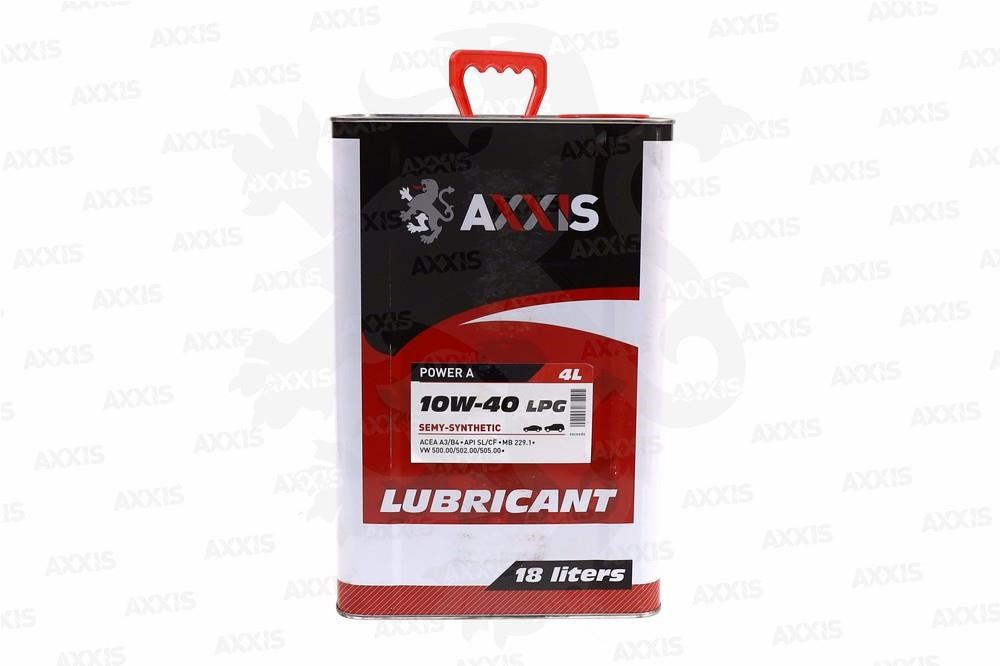 AXXIS 48021043875 Engine oil AXXIS LPG Power A 10W-40, 20L 48021043875: Buy near me in Poland at 2407.PL - Good price!
